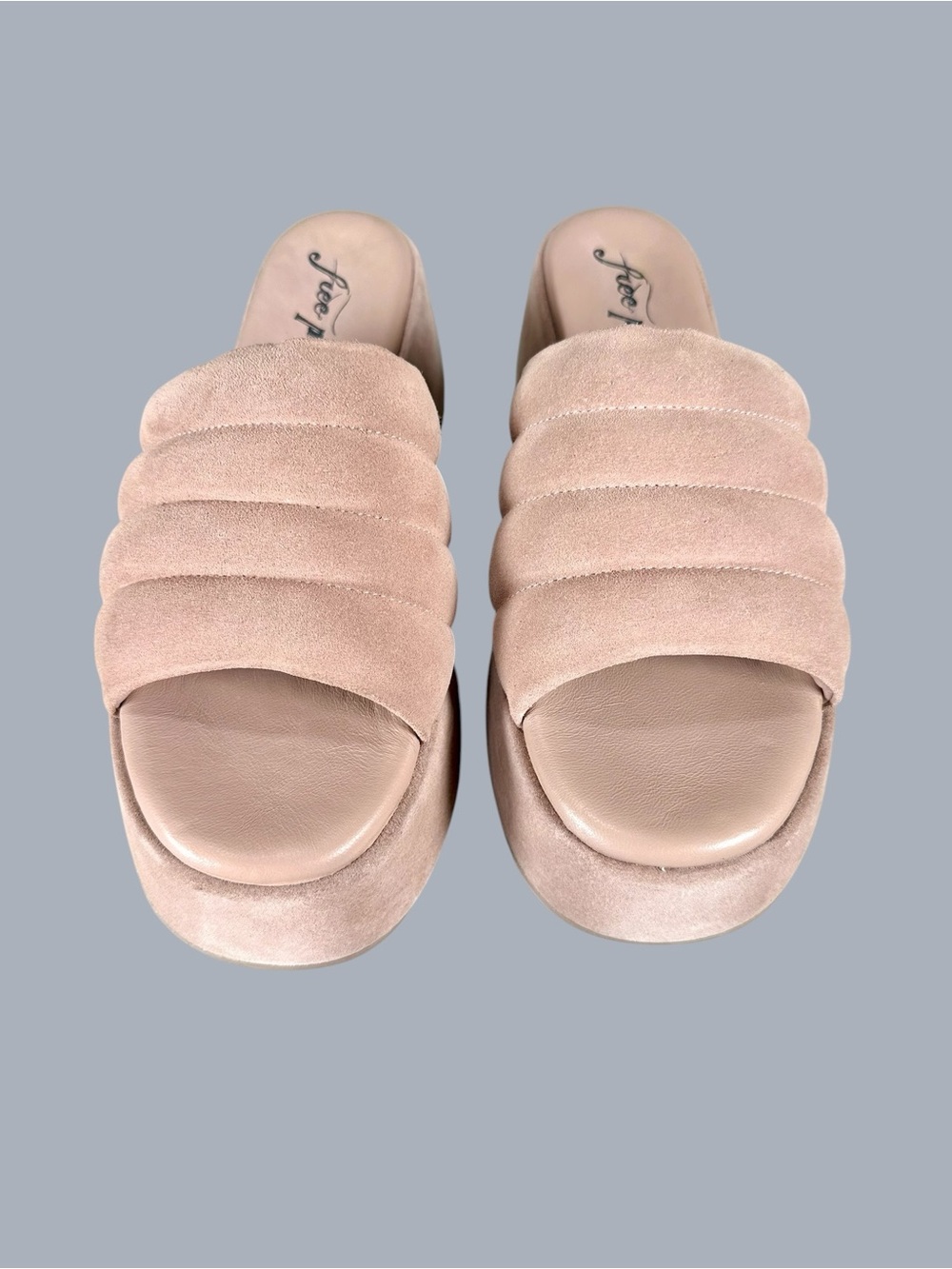 NWT Free People women’s Almost Paradise Platform Slide Sandals US9 - Picture 4 of 13